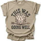 Going Well T-Shirt - Sand Stone