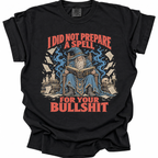 Grumpy Wizard T-Shirt - Black