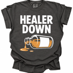Healer Down T-Shirt - Pepper