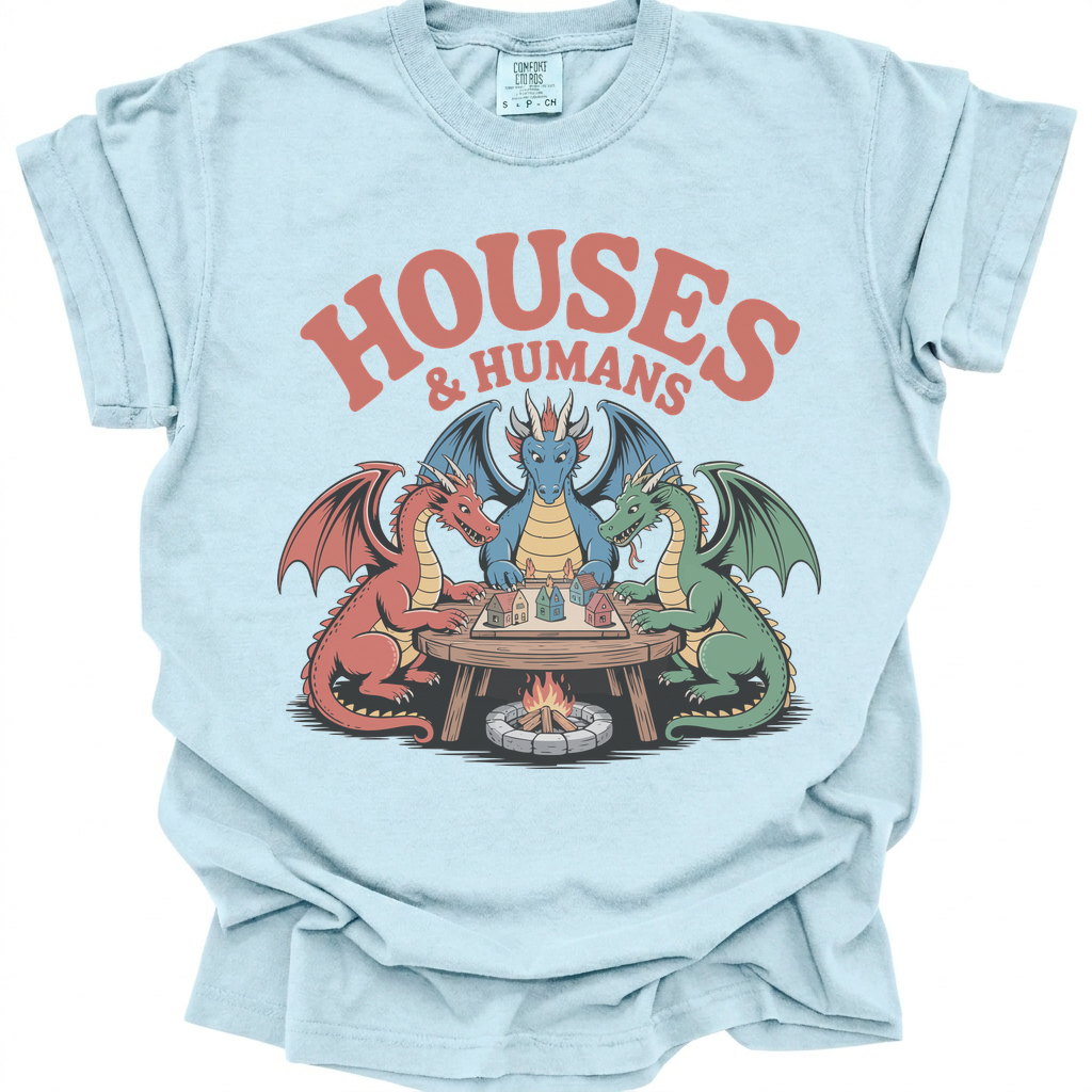 Houses & Humans T-Shirt - Chambray