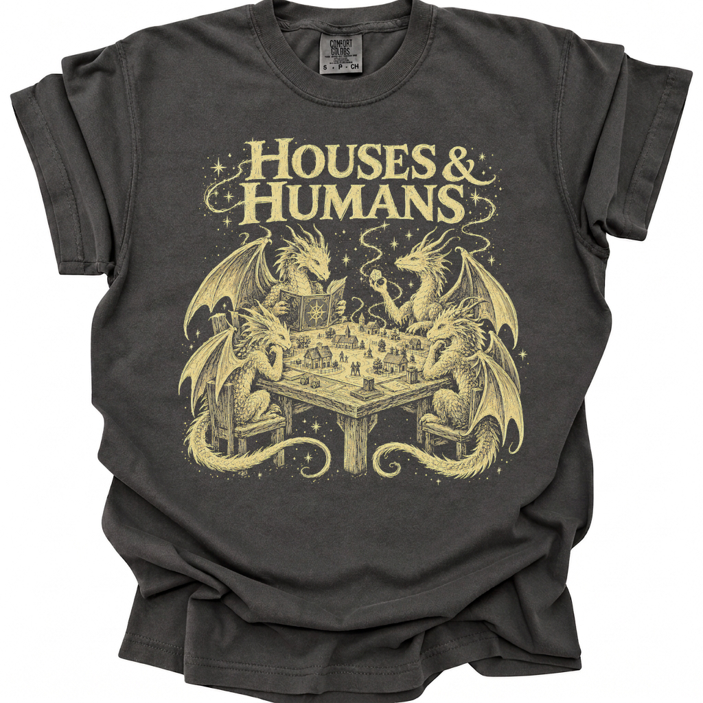 Houses and Humans T-Shirt - Pepper