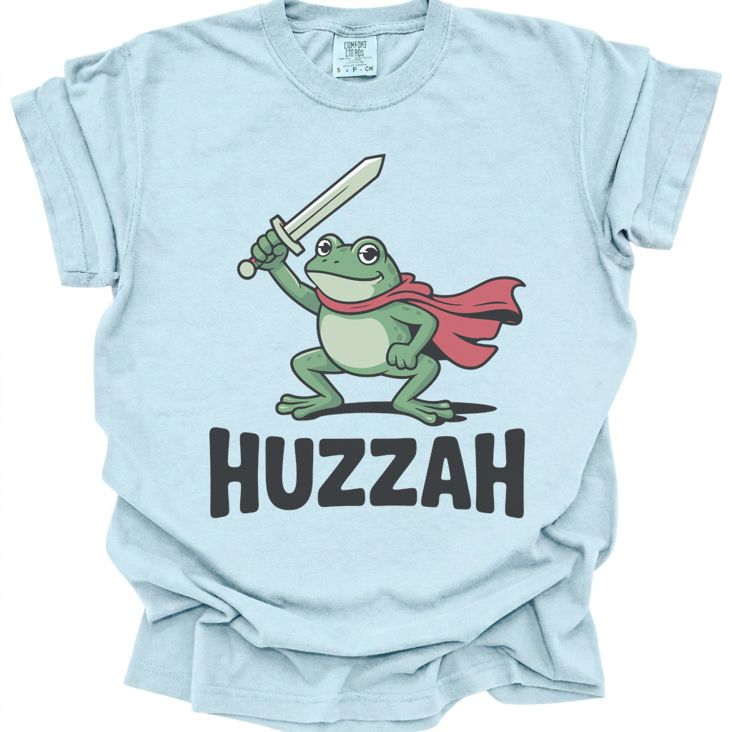 Huzzah Hero T-Shirt - Chambray