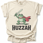 Huzzah Hero T-Shirt - Ivory