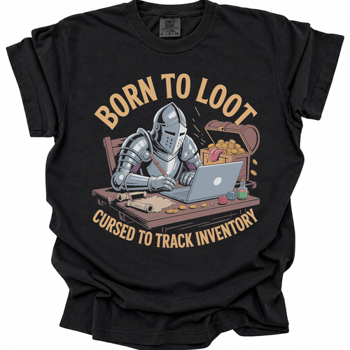 Inventory Curse T-Shirt - Black