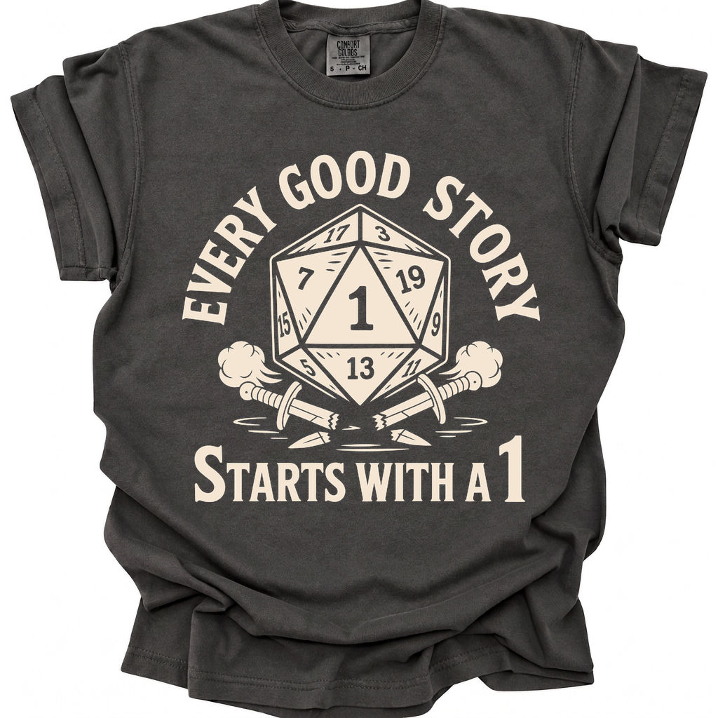 Legendary Bad Start T-Shirt - Pepper