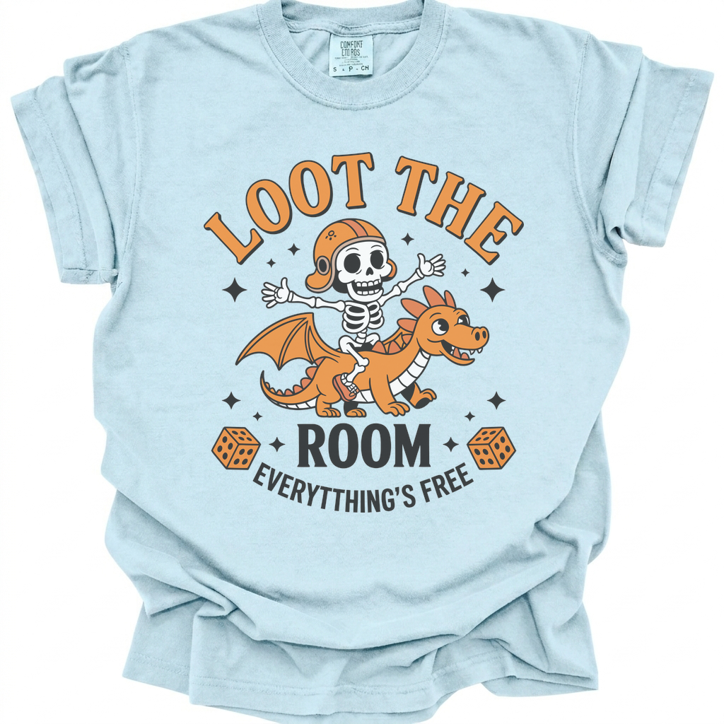 Loot Express T-Shirt - Chambray