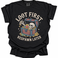 Loot First T-Shirt - Black