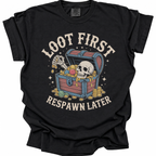 Loot First T-Shirt - Black