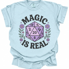 Magic Is Real T-Shirt - Chambray