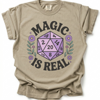 Magic Is Real T-Shirt - Sand Stone