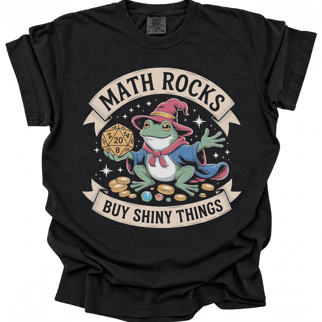 Math Rock Money T-Shirt - Black
