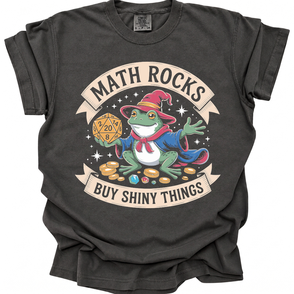 Math Rock Money T-Shirt - Pepper