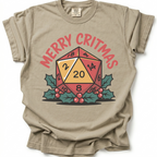 Merry Critmas T-Shirt - Sand Stone