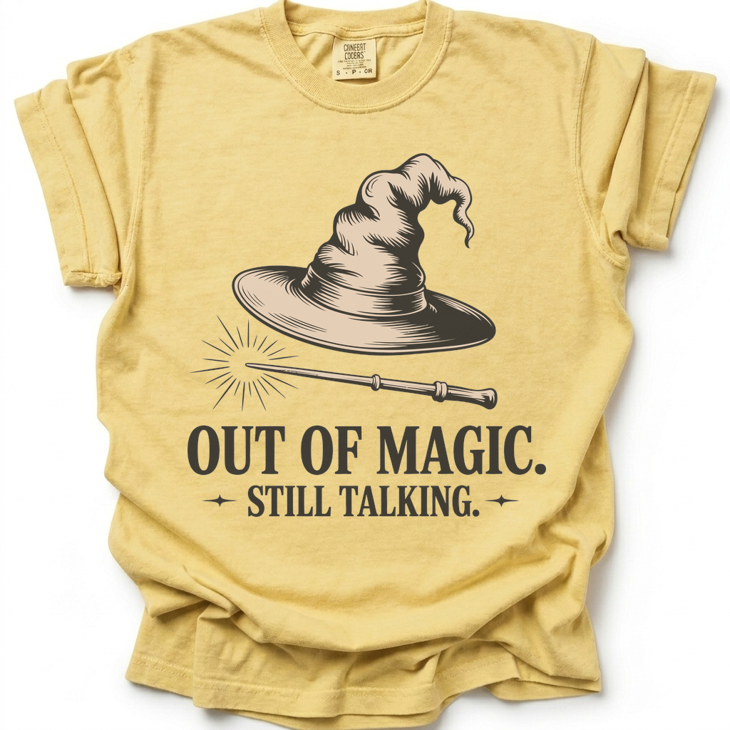 Out of Magic T-Shirt - Butter Yellow