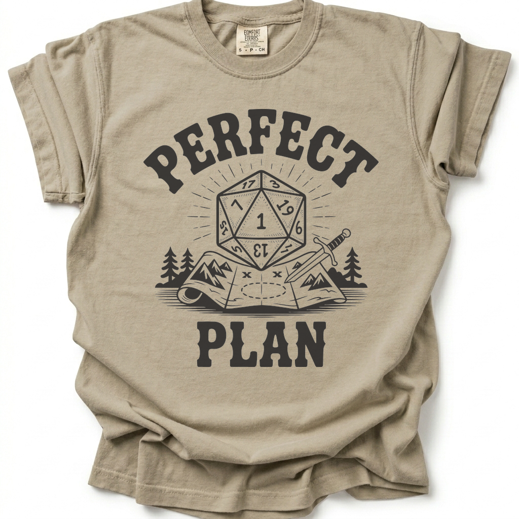 Perfect Plan T-Shirt - Sand Stone