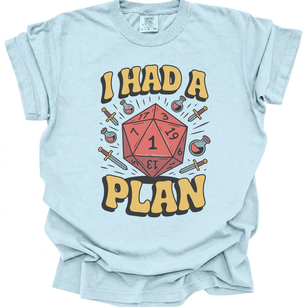 Plan Gone Wrong T-Shirt - Chambray