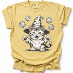 Purrfect Spellcaster T-Shirt - Butter Yellow