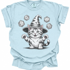 Purrfect Spellcaster T-Shirt - Chambray