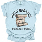 Quest Gone Wrong T-Shirt - Chambray