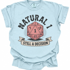 Questionable Decisions T-Shirt - Chambray