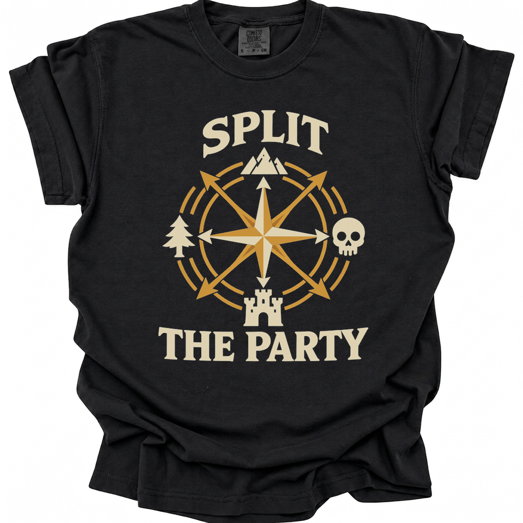 Questionable Directions T-Shirt - Black