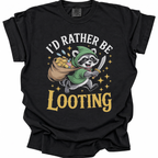Rather Be Looting T-Shirt - Black