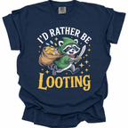 Rather Be Looting T-Shirt - True Navy