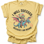 Reckless Confidence T-Shirt - Butter Yellow