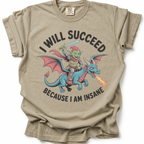 Reckless Confidence T-Shirt - Sand Stone