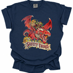 Safety Third T-Shirt - True Navy