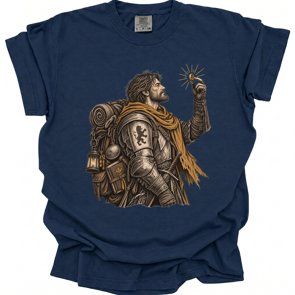 Shiny Object Syndrome T-Shirt - True Navy