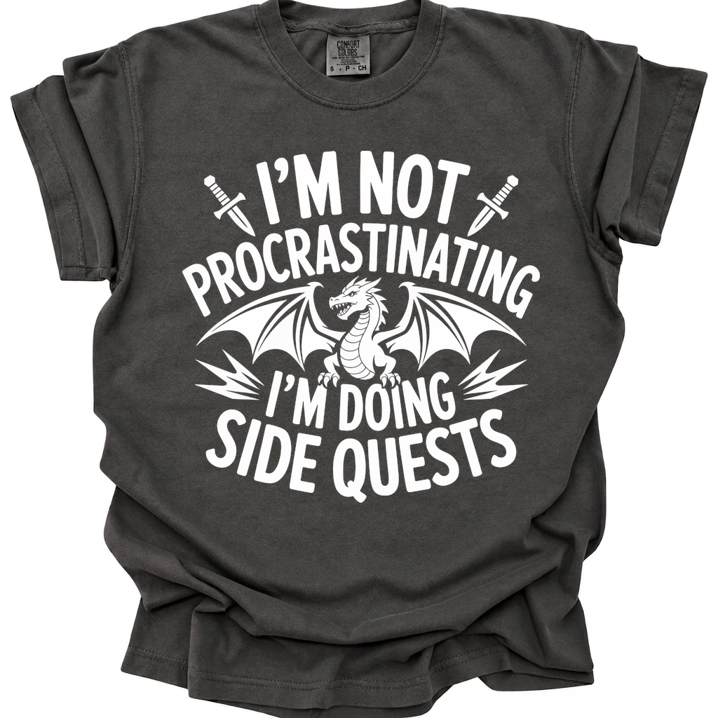 Side Quest Specialist T-Shirt - Pepper