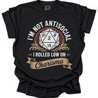 Socially Unavailable T-Shirt - Black