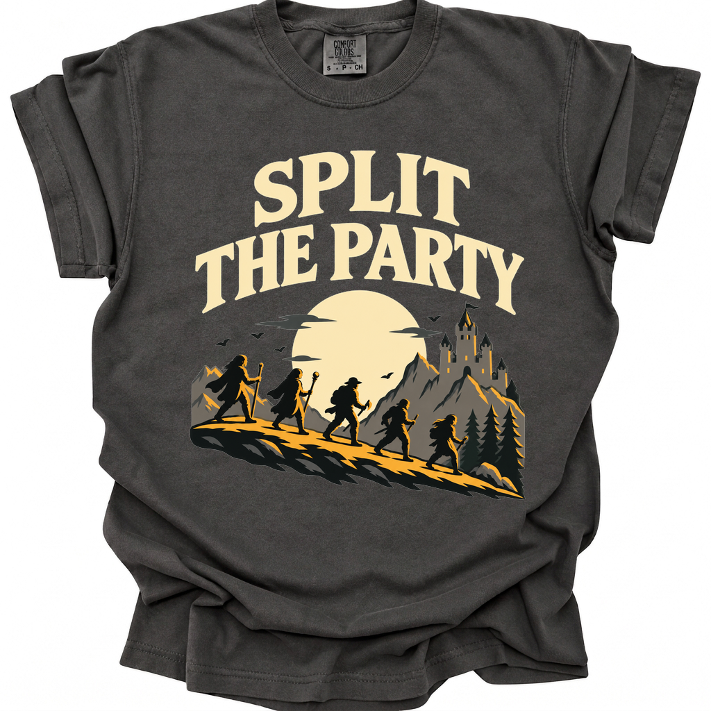 Split the Party T-Shirt - Pepper