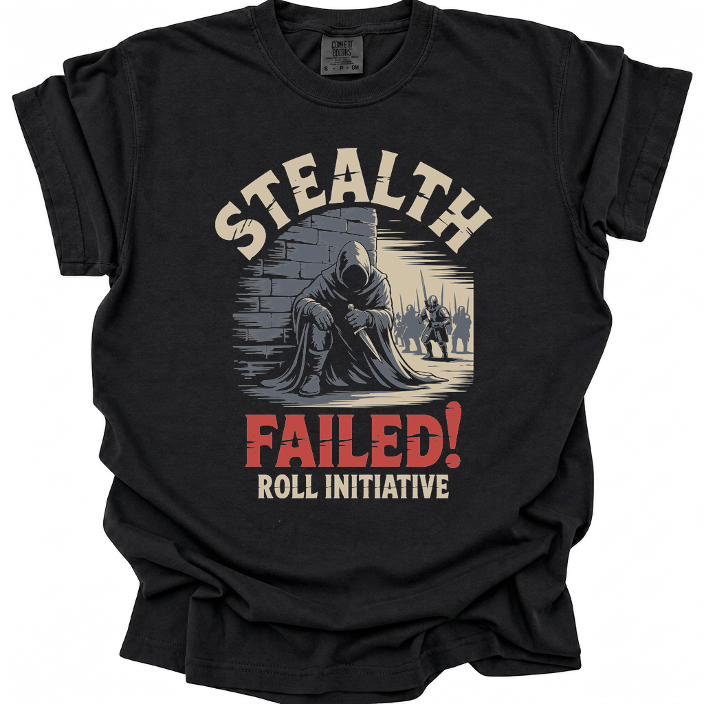 Stealth Optional T-Shirt - Black
