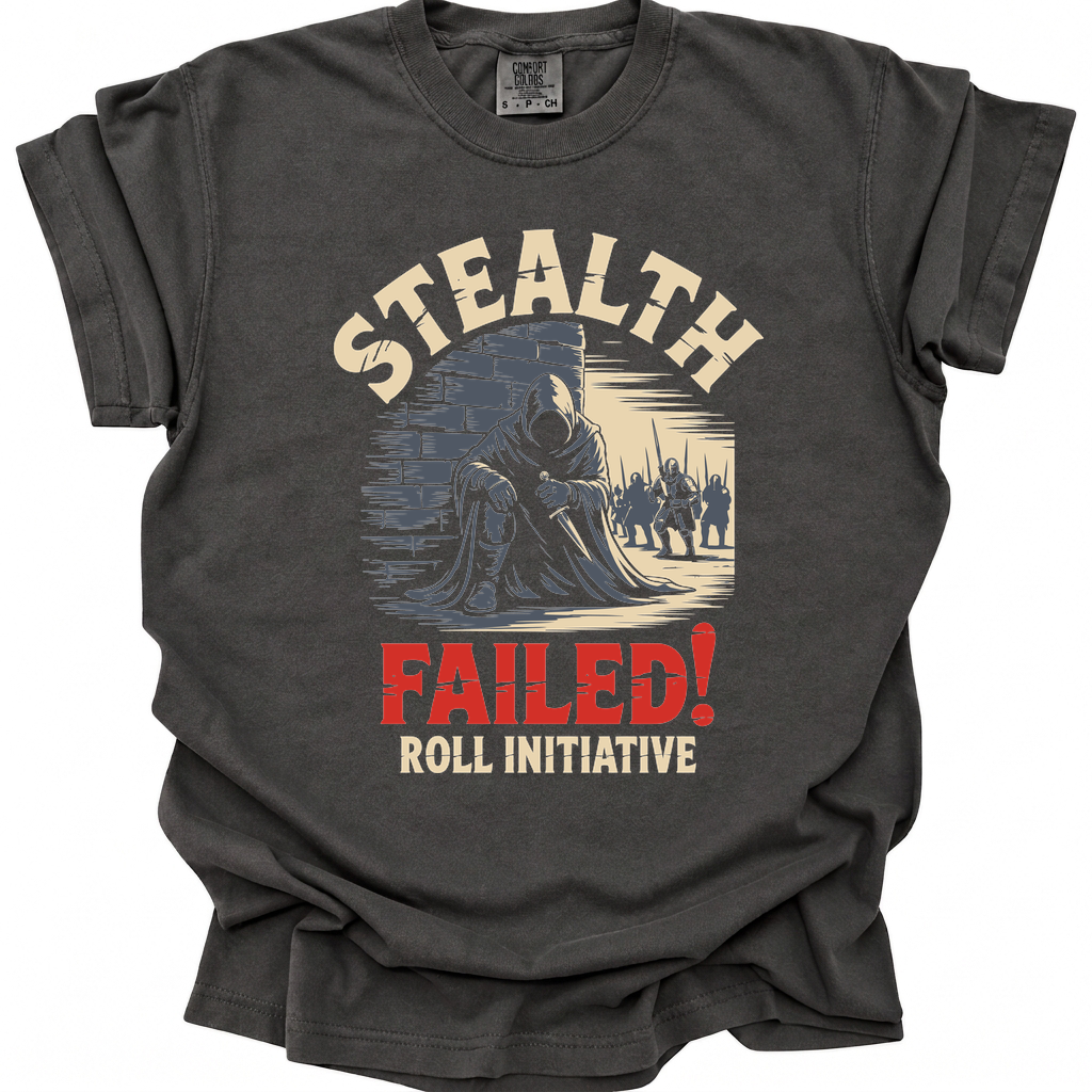 Stealth Optional T-Shirt - Pepper