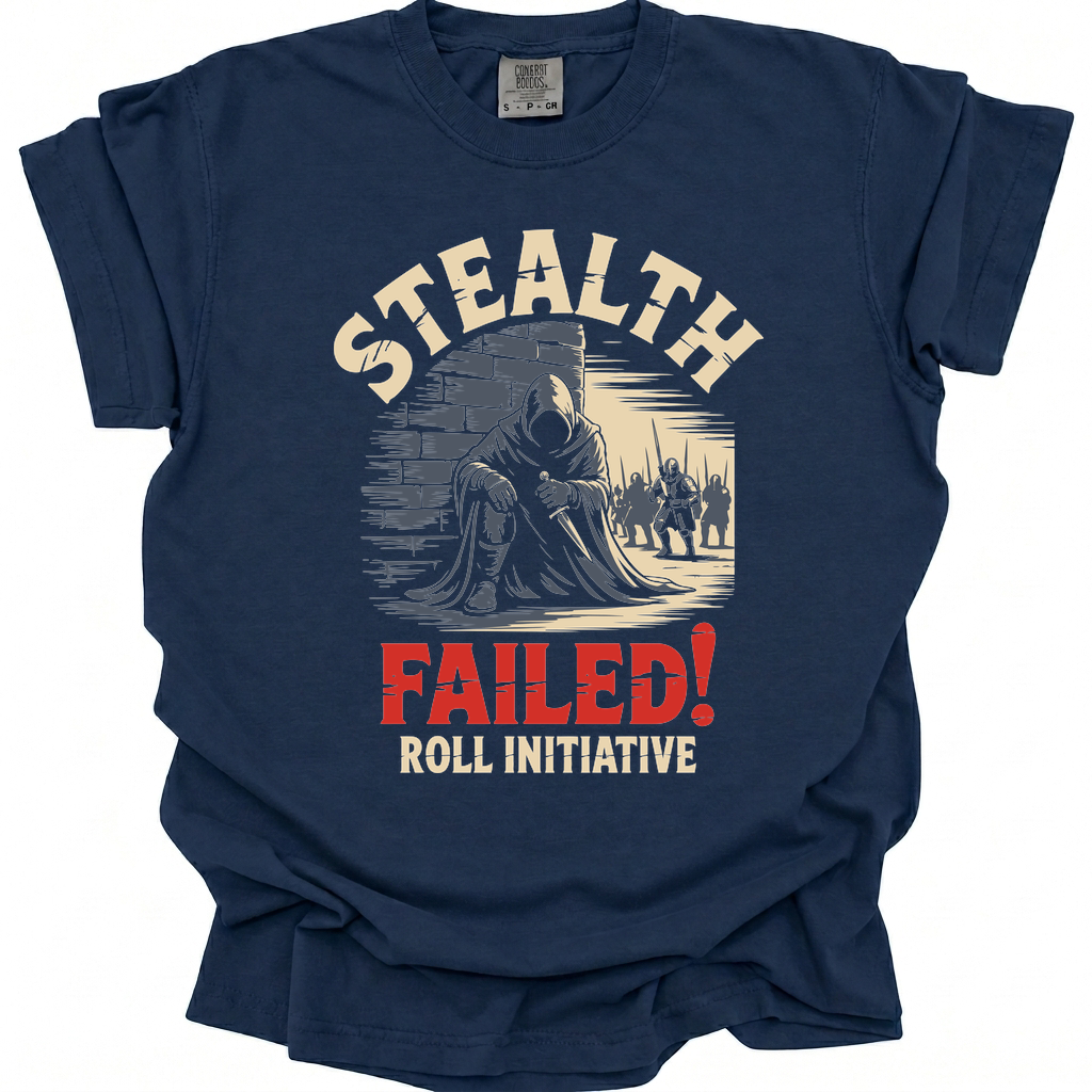 Stealth Optional T-Shirt - True Navy