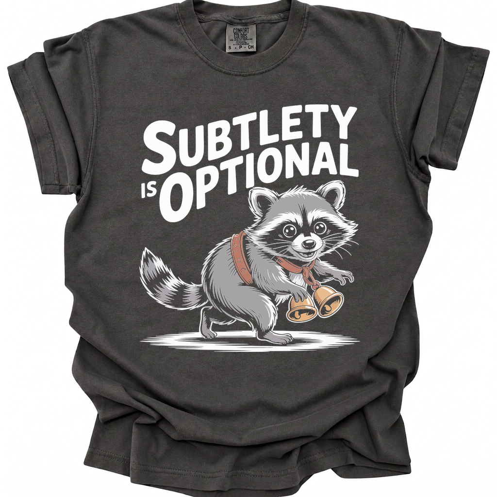 Subtlety Optional T-Shirt - Pepper