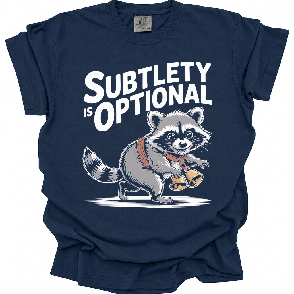 Subtlety Optional T-Shirt - True Navy