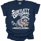 Subtlety Optional T-Shirt - True Navy