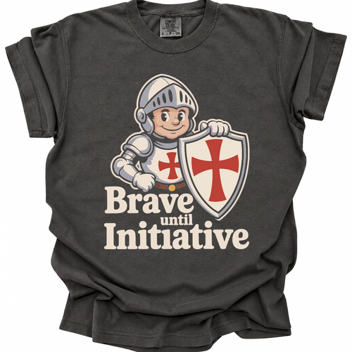 Temporarily Brave T-Shirt - Pepper