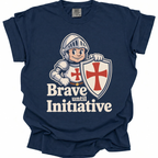 Temporarily Brave T-Shirt - True Navy