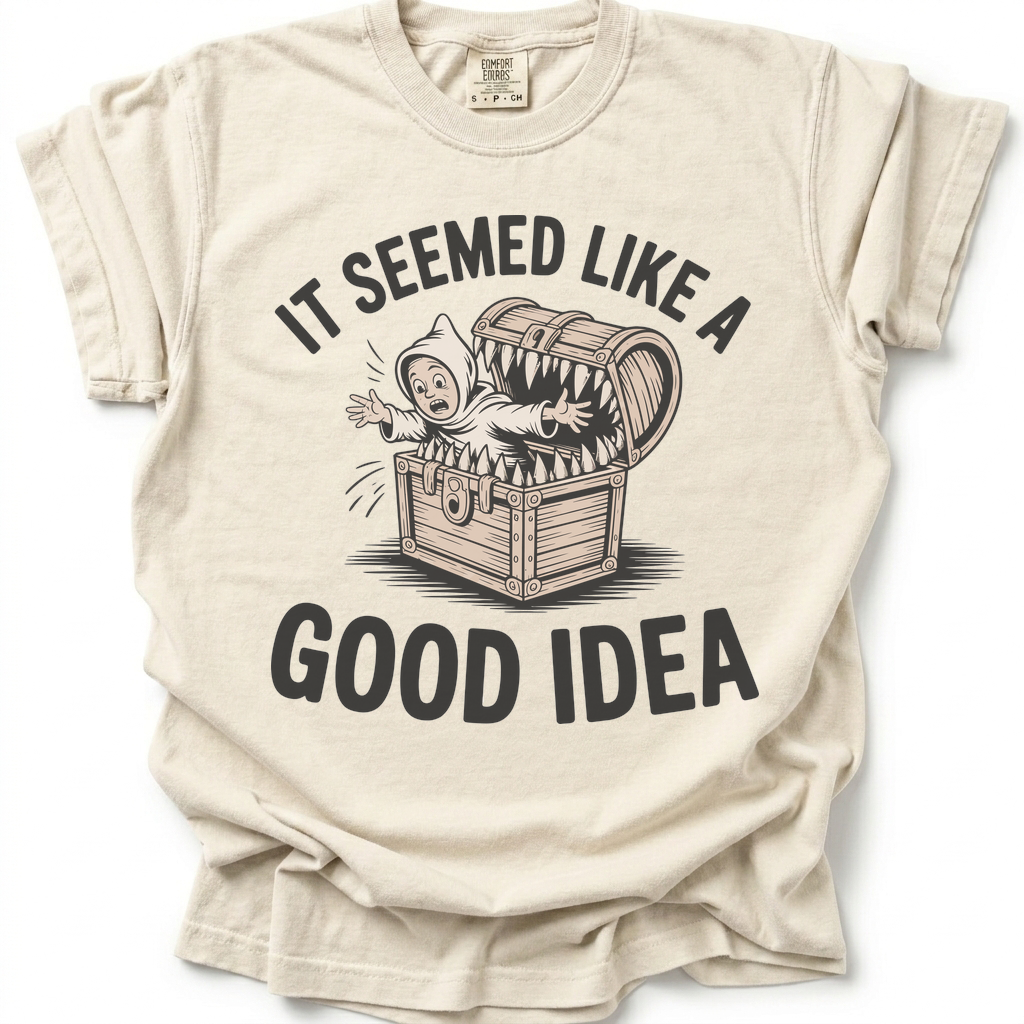 Terrible Treasure Choice T-Shirt - Ivory