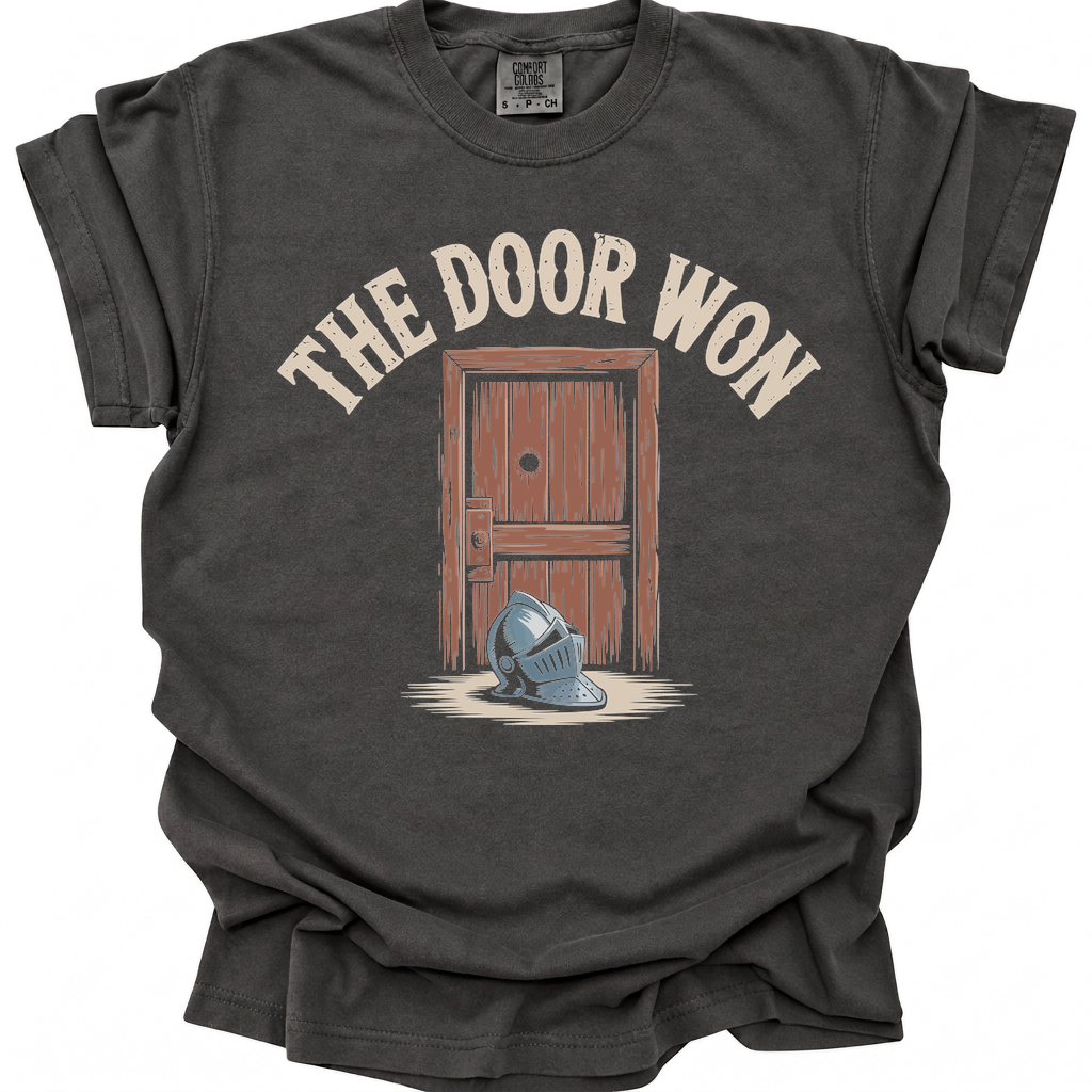 The Door Won T-Shirt - Pepper