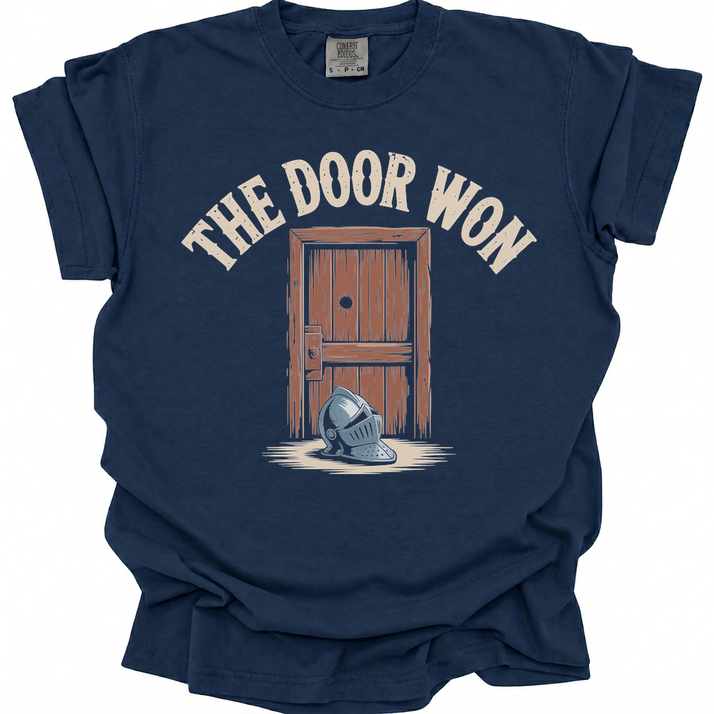 The Door Won T-Shirt - True Navy