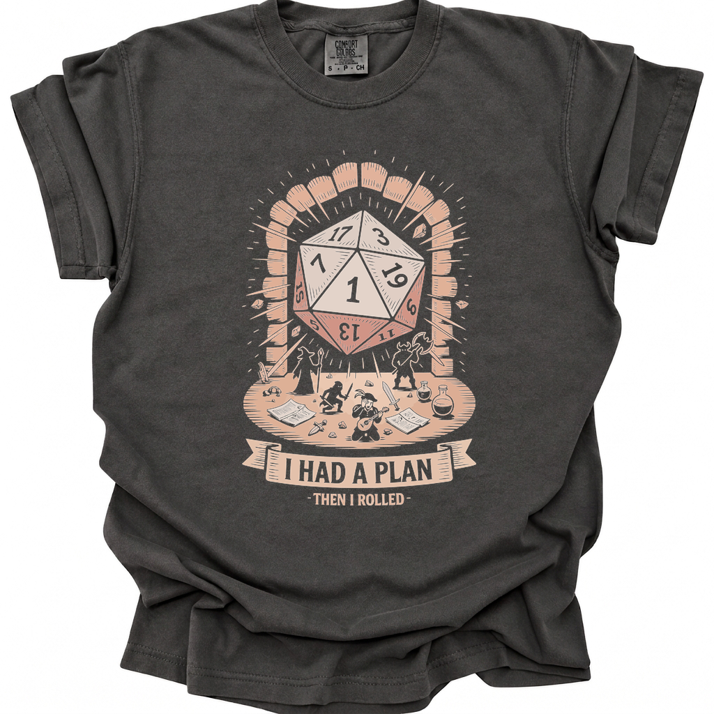 Then I Rolled T-Shirt - Pepper