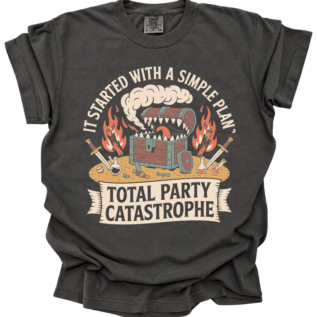 Total Party Catastrophe T-Shirt - Pepper