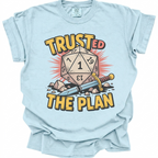 Trusted the Plan T-Shirt - Chambray