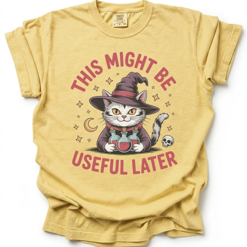 Useful Later T-Shirt - Butter Yellow