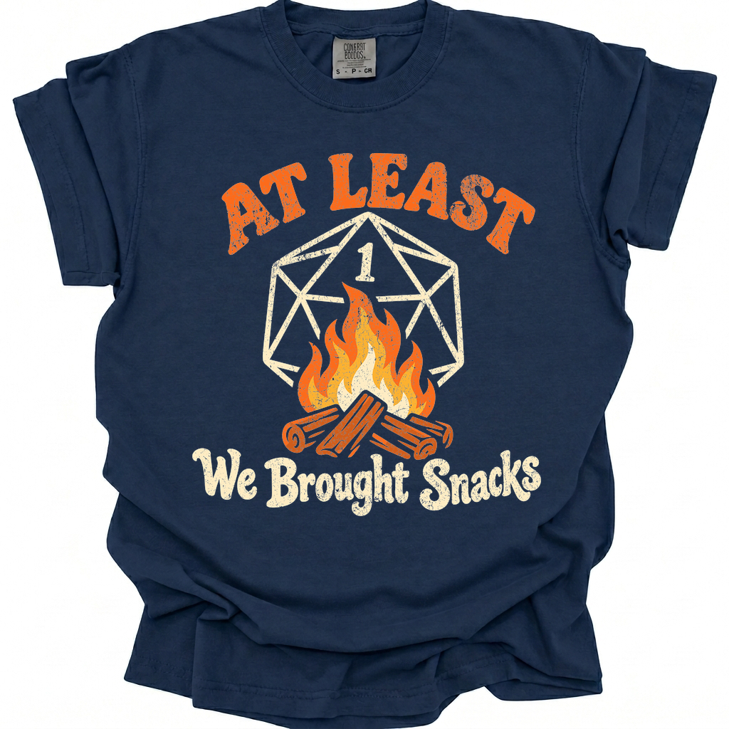 We Brought Snacks T-Shirt - True Navy